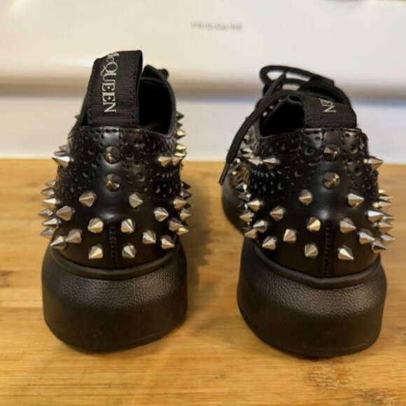Alexander McQueen Studded Platform Sneaker / Oxford - RARE - Picture 10 of 16